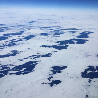 Antarctic from the plane