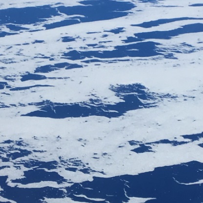 Antarctic from the plane